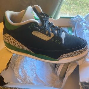Retro 3 pine green